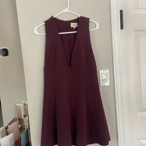 Wilfred Maroon Dress